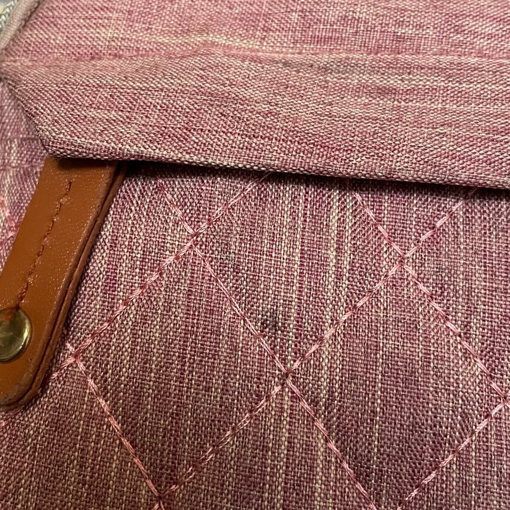 Stylish Pink and Gray Women's Backpack